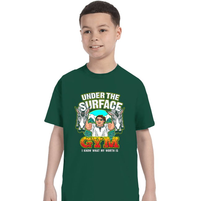 Shirts T-Shirts, Youth / XS / Forest Luisa's Gym (Green)