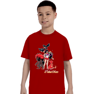 Secret_Shirts T-Shirts, Youth / XS / Red Pretty Guardian Trainer Rei Hino