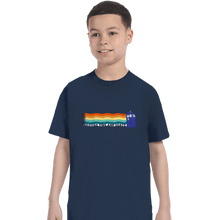 Load image into Gallery viewer, Secret_Shirts T-Shirts, Youth / XS / Navy Through Time And Space
