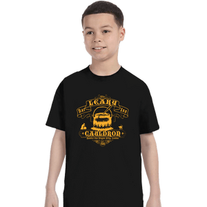 Shirts T-Shirts, Youth / XS / Black Leaky Cauldron