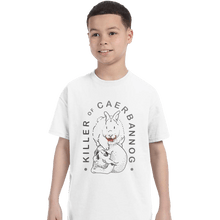 Load image into Gallery viewer, Shirts T-Shirts, Youth / XL / White Killer Rabbit of Caerbannog
