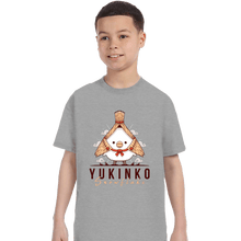 Load image into Gallery viewer, Shirts T-Shirts, Youth / XS / Sports Grey Yukinko Snowflake
