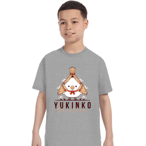Shirts T-Shirts, Youth / XS / Sports Grey Yukinko Snowflake