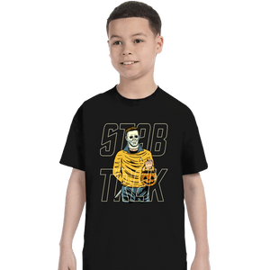 Secret_Shirts T-Shirts, Youth / XS / Black Stab Trek