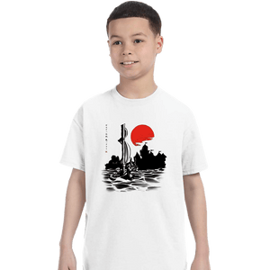 Shirts T-Shirts, Youth / XS / White Red Sun Hero