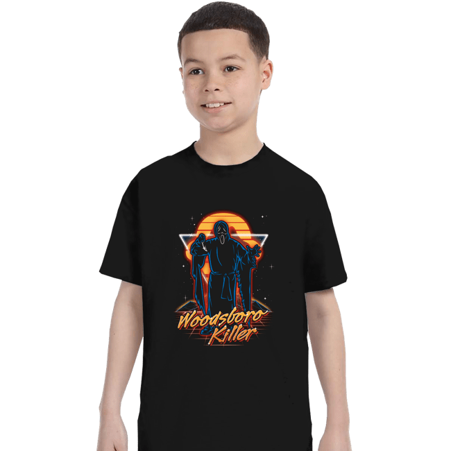Secret_Shirts T-Shirts, Youth / XS / Black Retro Killer