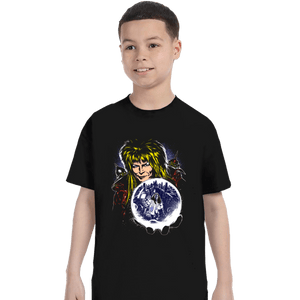 Daily_Deal_Shirts T-Shirts, Youth / XS / Black Maze Goblin King