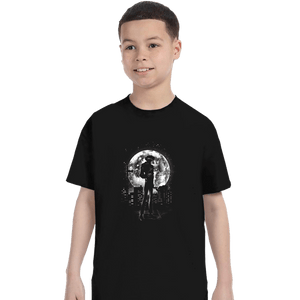 Shirts T-Shirts, Youth / XS / Black Moonlight Cowboy