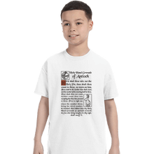 Load image into Gallery viewer, Secret_Shirts T-Shirts, Youth / XS / White Holy Hand Grenade
