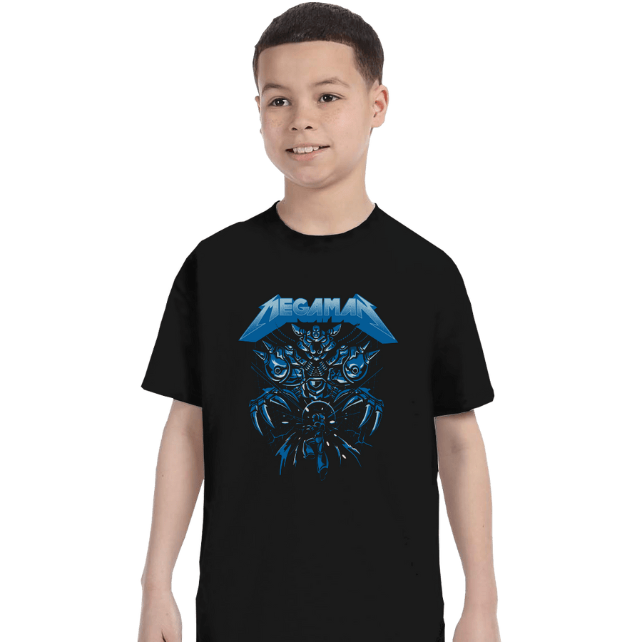 Secret_Shirts T-Shirts, Youth / XS / Black Mega Rockman Secret Sale