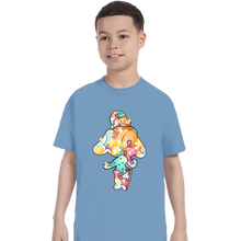 Load image into Gallery viewer, Shirts T-Shirts, Youth / XS / Powder Blue Magical Silhouettes - Isabelle
