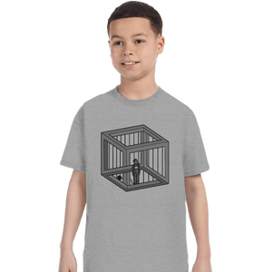 Shirts T-Shirts, Youth / XS / Sports Grey Escher's Jail