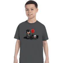 Load image into Gallery viewer, Secret_Shirts T-Shirts, Youth / XS / Charcoal Batman IT
