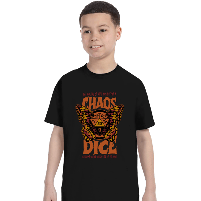 Daily_Deal_Shirts T-Shirts, Youth / XS / Black Chaos Dice