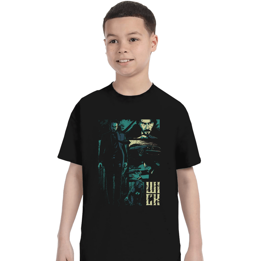 Shirts T-Shirts, Youth / XS / Black W.I.C.K.
