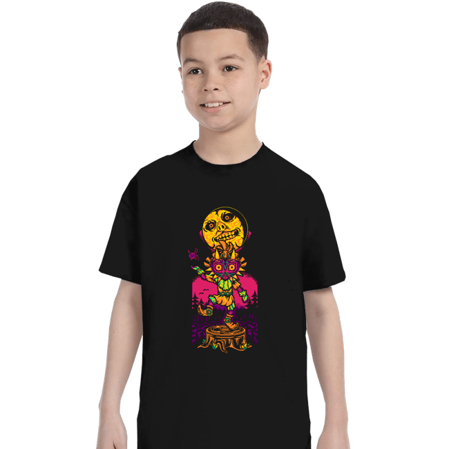 Daily_Deal_Shirts T-Shirts, Youth / XS / Black Moonlit Fate