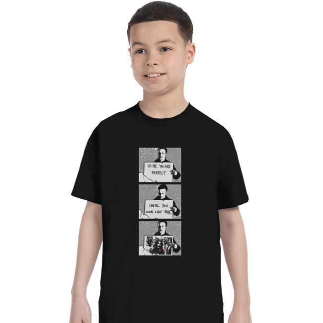 Shirts T-Shirts, Youth / XS / Black Grimes Actually
