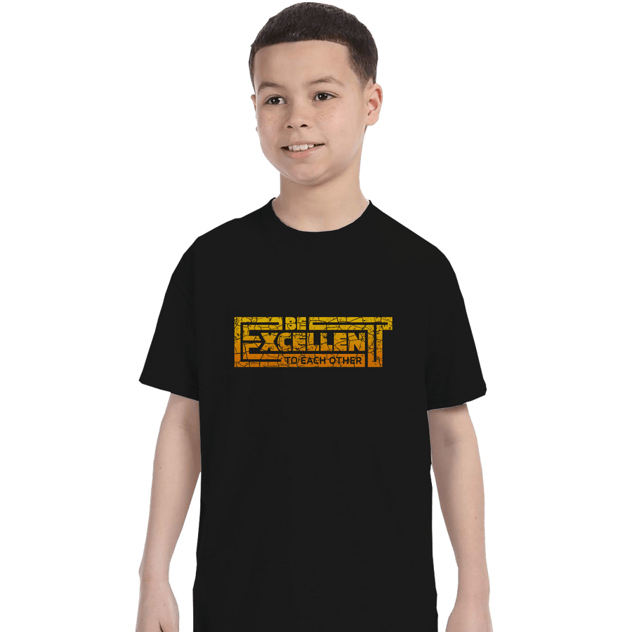Shirts T-Shirts, Youth / XL / Black Keanu Be Excellent To Each Other