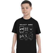 Load image into Gallery viewer, Daily_Deal_Shirts T-Shirts, Youth / XS / Black Select Game

