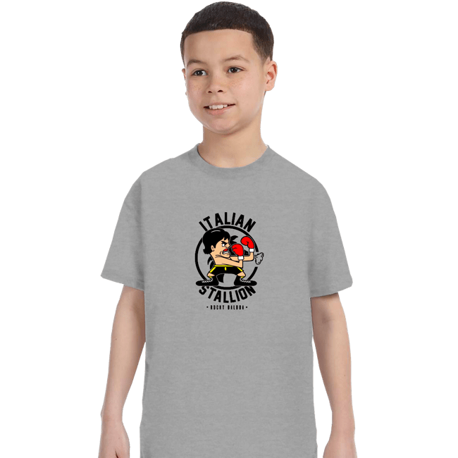 Shirts T-Shirts, Youth / XS / Sports Grey Train Harder!