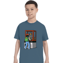 Load image into Gallery viewer, Shirts T-Shirts, Youth / XS / Indigo Blue Gotta Catch Em All
