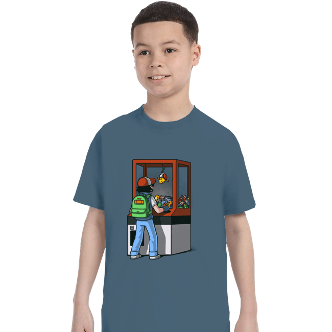Shirts T-Shirts, Youth / XS / Indigo Blue Gotta Catch Em All