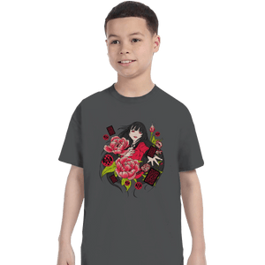 Shirts T-Shirts, Youth / XS / Charcoal Yumeko
