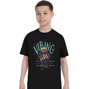 Shirts T-Shirts, Youth / XS / Black Vibing Since 2021