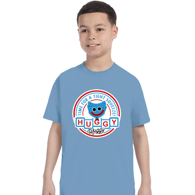 Daily_Deal_Shirts T-Shirts, Youth / XS / Powder Blue A Tight Squeeze