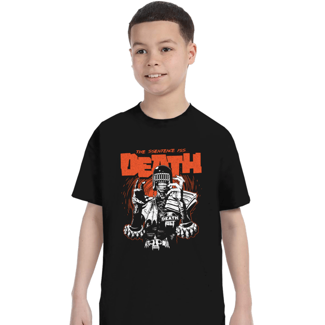Daily_Deal_Shirts T-Shirts, Youth / XS / Black Death Sentence