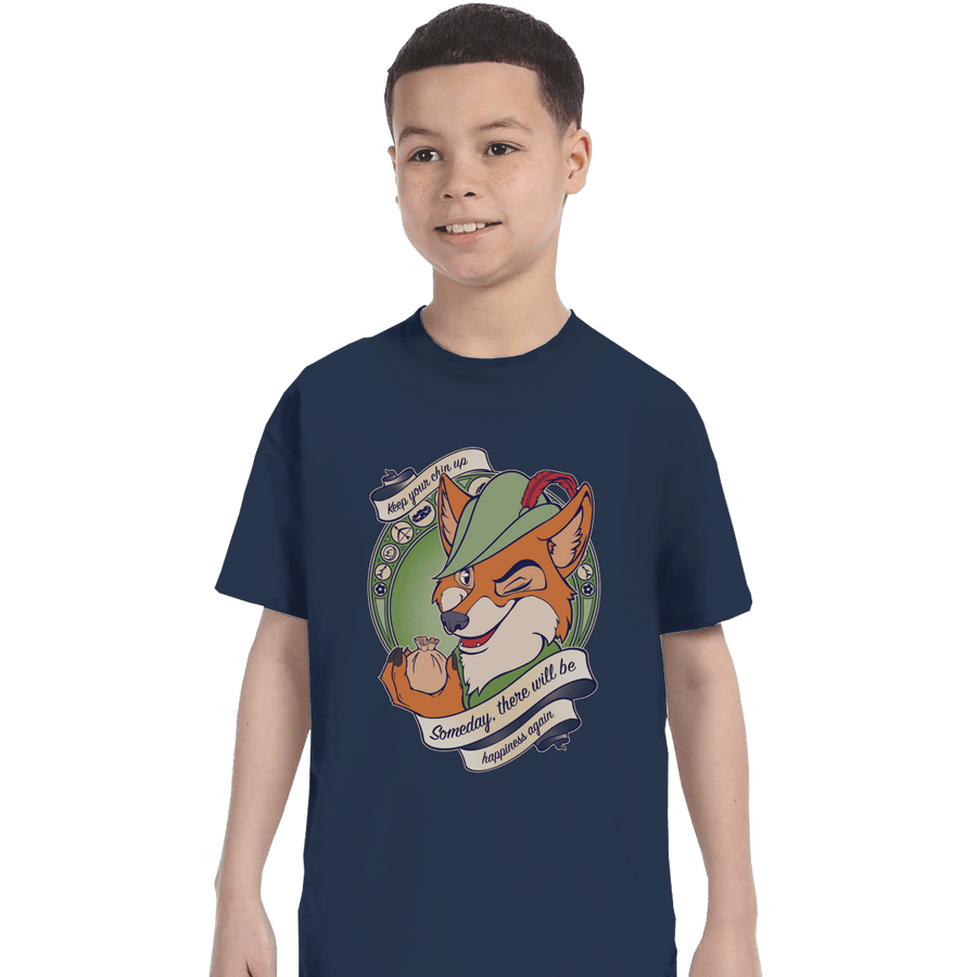 Shirts T-Shirts, Youth / XL / Navy Keep Your Chin Up