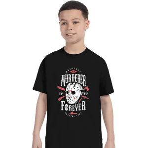 Shirts T-Shirts, Youth / XS / Black Murderer Forever