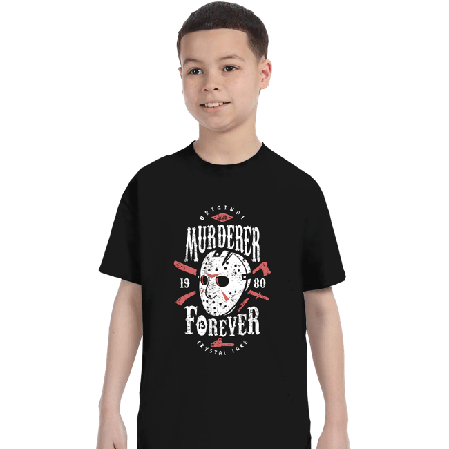 Shirts T-Shirts, Youth / XS / Black Murderer Forever