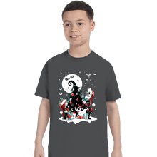 Load image into Gallery viewer, Daily_Deal_Shirts T-Shirts, Youth / XS / Charcoal Christmas Nightmare
