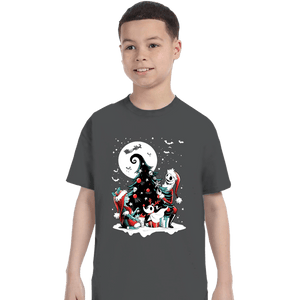 Daily_Deal_Shirts T-Shirts, Youth / XS / Charcoal Christmas Nightmare