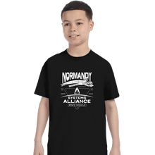 Load image into Gallery viewer, Daily_Deal_Shirts T-Shirts, Youth / XS / Black SSV Normandy
