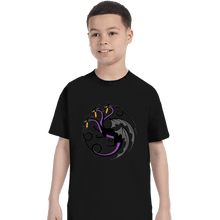 Load image into Gallery viewer, Daily_Deal_Shirts T-Shirts, Youth / XS / Black House Maleficent

