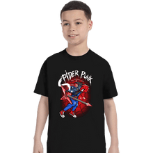 Load image into Gallery viewer, Daily_Deal_Shirts T-Shirts, Youth / XS / Black Spider Punk
