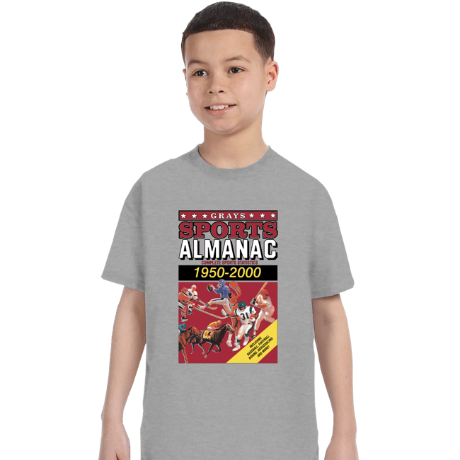 Secret_Shirts T-Shirts, Youth / XS / Sports Grey Sports Almanac