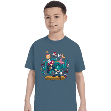 Load image into Gallery viewer, Daily_Deal_Shirts T-Shirts, Youth / XS / Indigo Blue The Plumber Brothers
