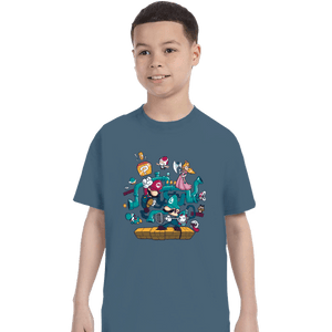 Daily_Deal_Shirts T-Shirts, Youth / XS / Indigo Blue The Plumber Brothers