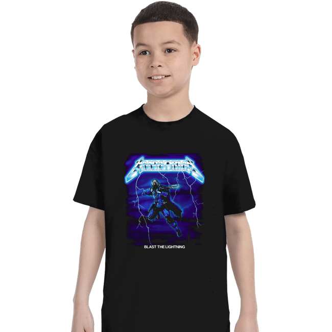 Secret_Shirts T-Shirts, Youth / XS / Black Blast The Lightning!