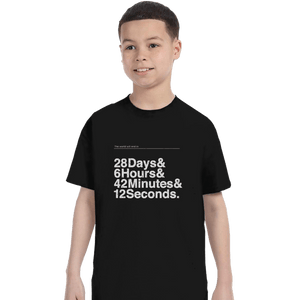 Shirts T-Shirts, Youth / XS / Black 28 Days