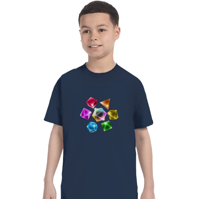 Shirts T-Shirts, Youth / XS / Navy Reality Check