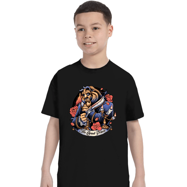 Daily_Deal_Shirts T-Shirts, Youth / XS / Black The Beast