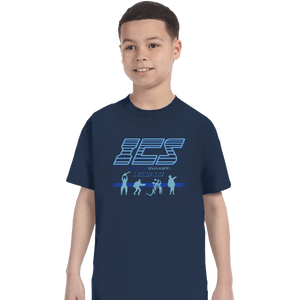 Shirts T-Shirts, Youth / XS / Navy Running Man ICS Legends