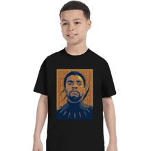 Load image into Gallery viewer, Shirts T-Shirts, Youth / XL / Black King T&#39;Challa
