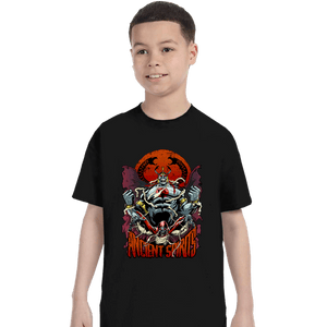 Secret_Shirts T-Shirts, Youth / XS / Black Ancient Spiritsd