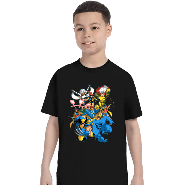 Secret_Shirts T-Shirts, Youth / XS / Black 90s Mutant