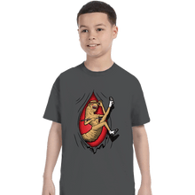 Load image into Gallery viewer, Shirts T-Shirts, Youth / XS / Charcoal Hello Ma Honey
